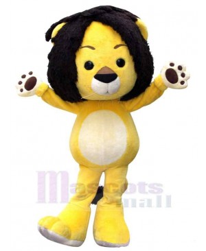 Small Eyes Baby Lion Mascot Costume Animal
