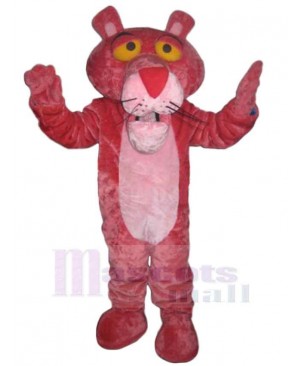 Amazing Pink Panther Mascot Costume Animal