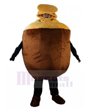 Wholesale Brown Acorn Mascot Costume Plant