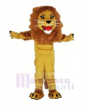 Fierce Lion King Mascot Costume Adult