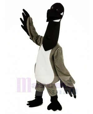 Black Head Canada Goose Mascot Costume Animal