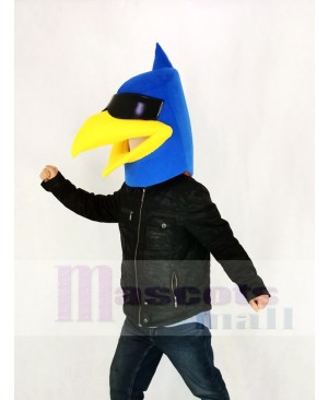 Blue Bird Only Head Mascot Costume Animal
