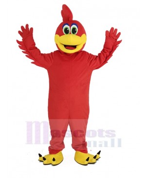 Red Roadrunner Bird Mascot Costume Animal