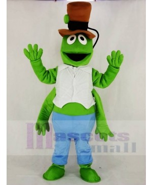 Realistic Green Grasshopper Mascot Costume