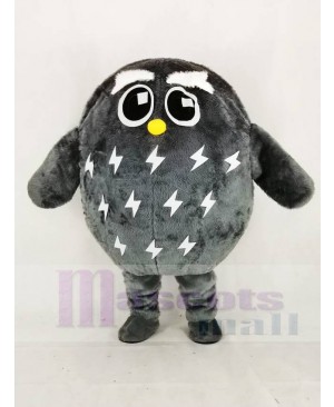 Cute Grey Owl Mascot Costume Animal