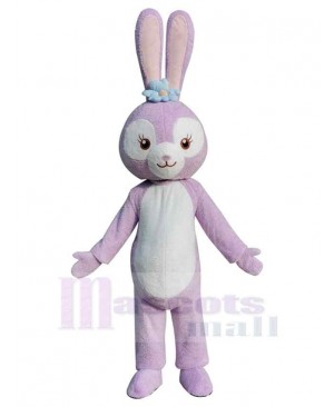 New Designed Purple Bunny Mascot Costume Animal