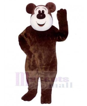 Cartoon Boy Bear Mascot Costume For Adults Mascot Heads