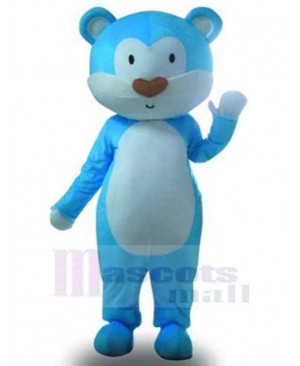 Blue Baby Bear Mascot Costume Animal