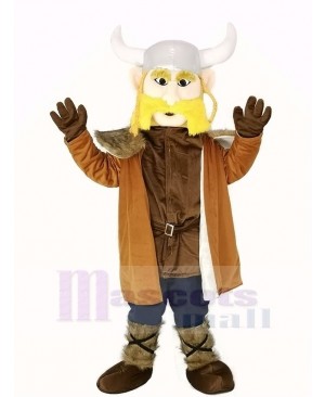 Thor the Giant Viking Mascot Costume in Blue Pants