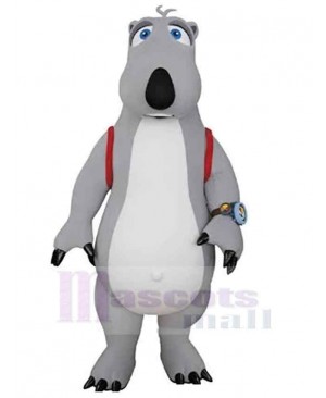 Cartoon Backkom Bear Mascot Costume Animal