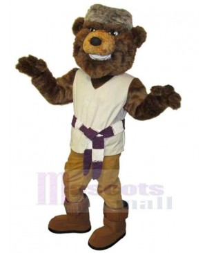 Wild Brown Bear Mascot Costume Animal