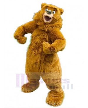 Fierce Strong Bear Mascot Costume For Adults Mascot Heads