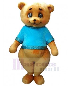 Bashful Teddy Bear Mascot Costume For Adults Mascot Heads