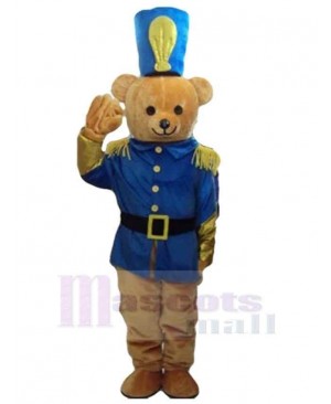 Cool Soldier Bear Mascot Costume For Adults Mascot Heads
