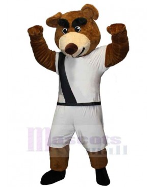 Sport Power Bear Mascot Costume For Adults Mascot Heads