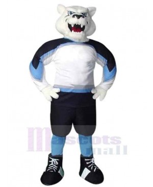 Strong Polar Bear Mascot Costume For Adults Mascot Heads