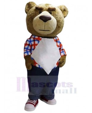Superb Teddy Bear Mascot Costume For Adults Mascot Heads