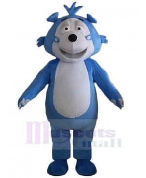 Blue and Gray Hedgehog Mascot Costume Animal
