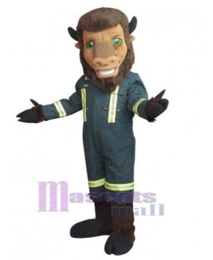 Buffalo Adult Mascot Costume Animal