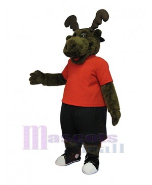 Moose Adult Mascot Costume Animal