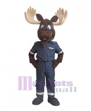 Professional Moose Mascot Costume Animal