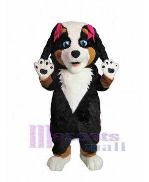 Cute Female Dog Mascot Costume Animal